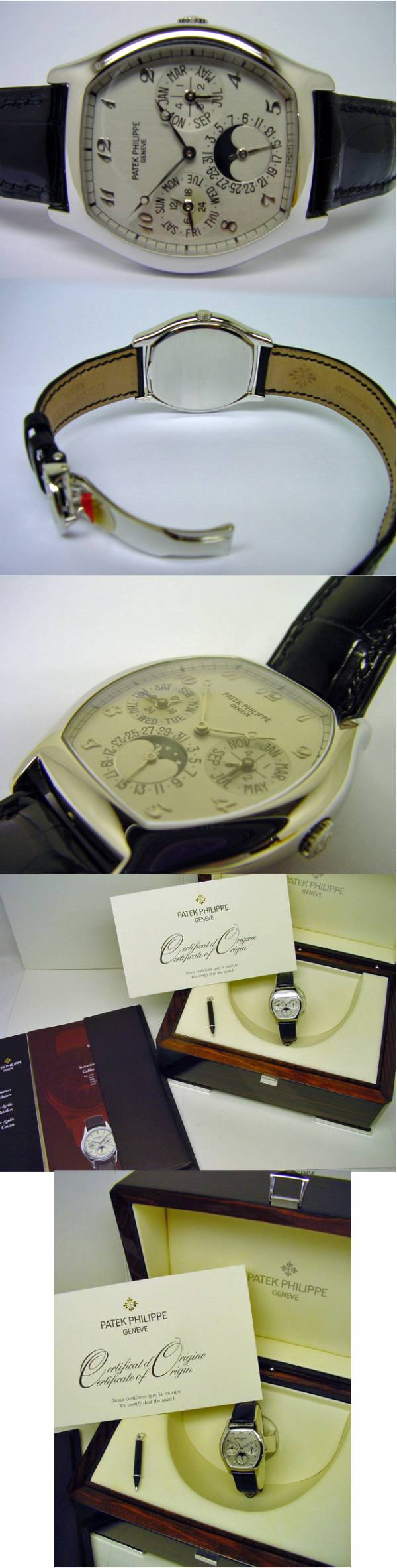 Patek Philippe ewiger Kalender TONNEAU Ref. 5040P